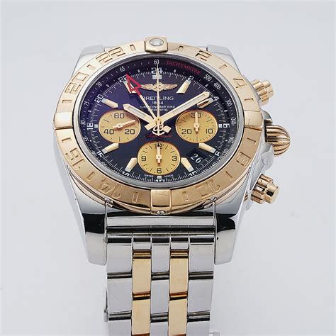 breitling chronomat 44 gmt 2-tone bracelet|breitling chronomat 44 gmt price.